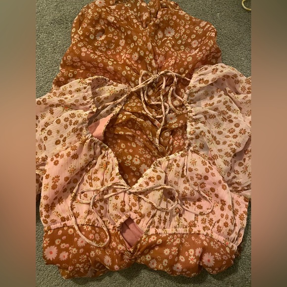 Free People Tessa ruched mini with open back - Picture 11 of 14